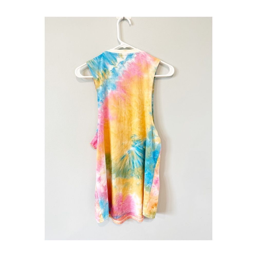 NEW Zyia hendrix kettle moon tie dye tank - Picture 3 of 5